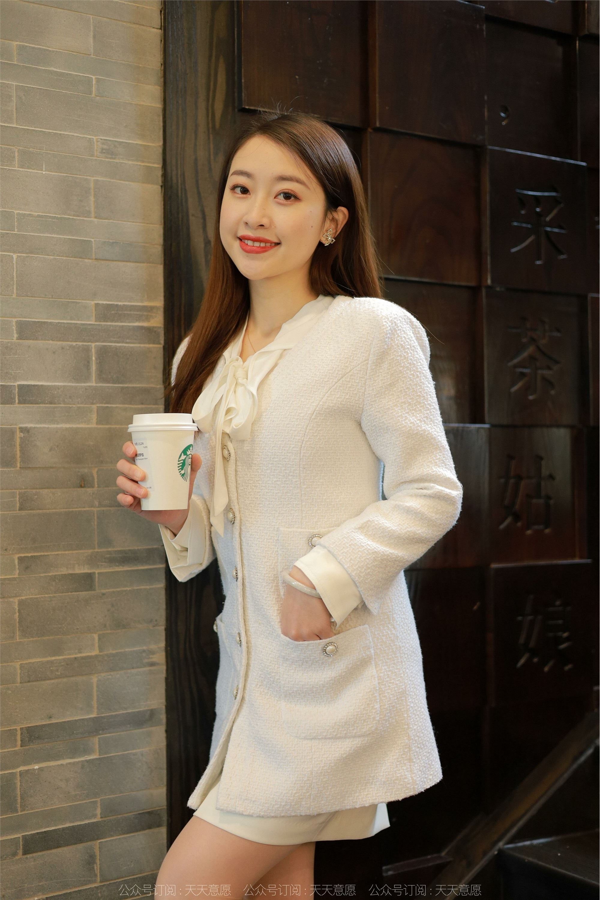 IESS异思趣向  2022.04.18 丝享家 1063：小婕《纯白OL套装》